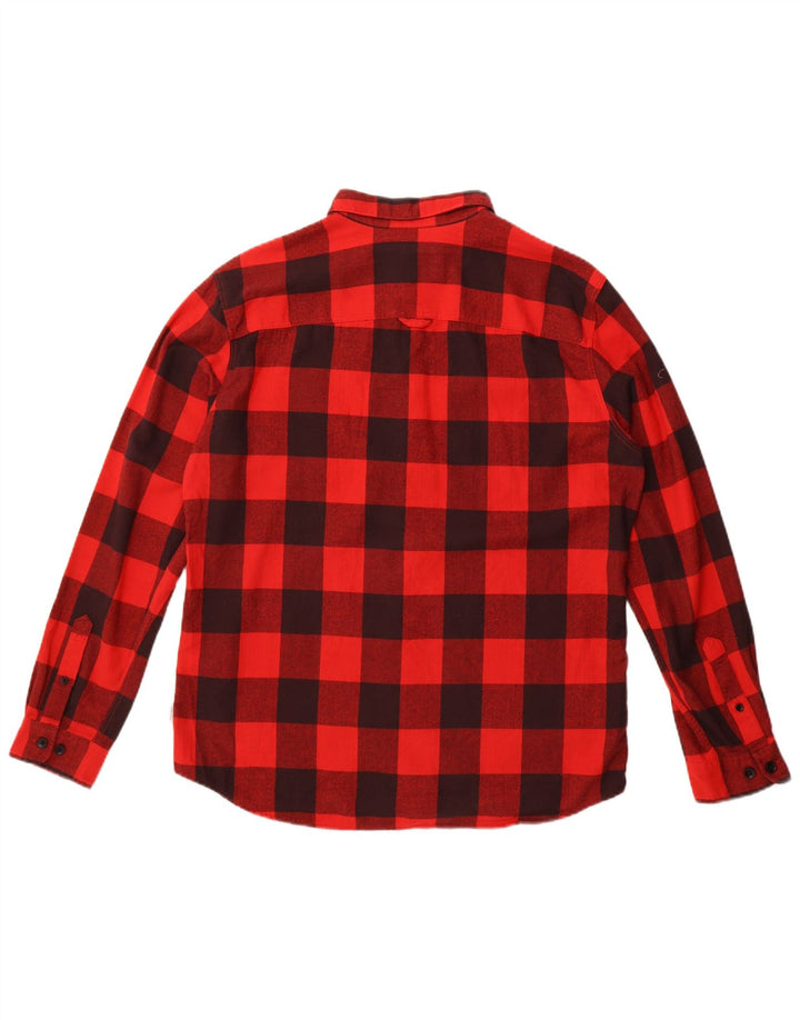 Jack & Jones Chemise Flanelle Homme XL Rouge Vichy Coton