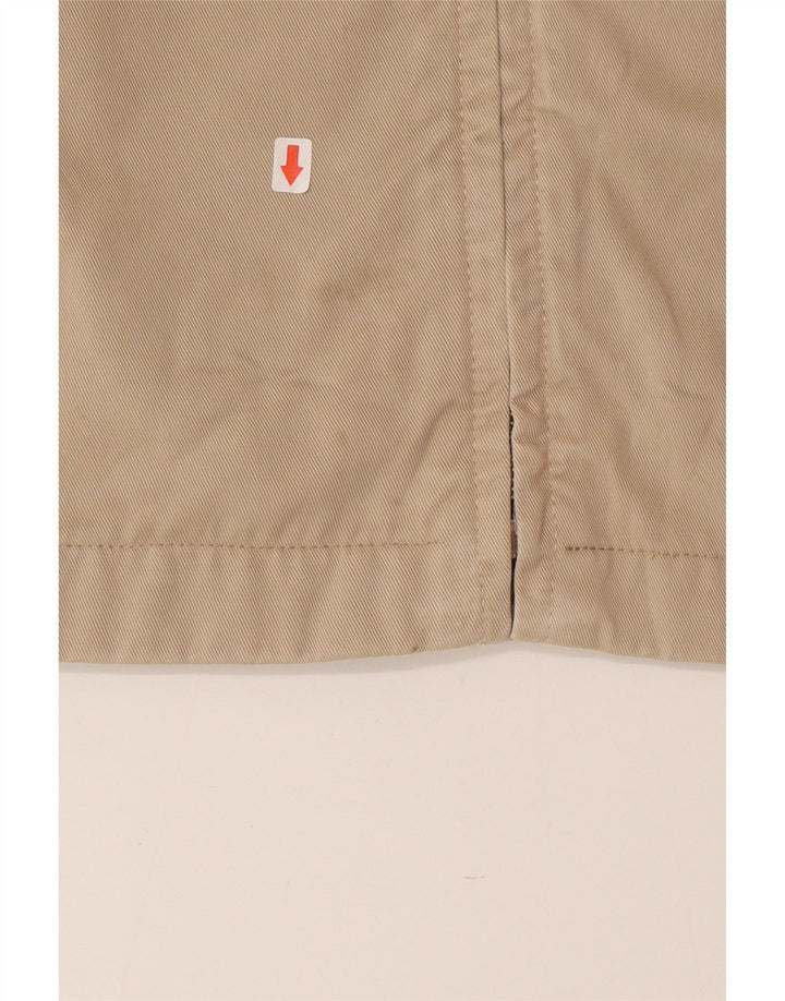 vintage Mens Bomber Jacket UK 40 Grand Coton Beige