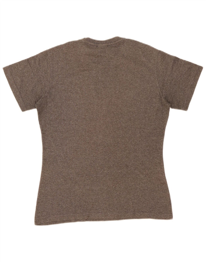 Nike T-shirt graphique pour femme US 8/10 Gris moyen moucheté Polyester