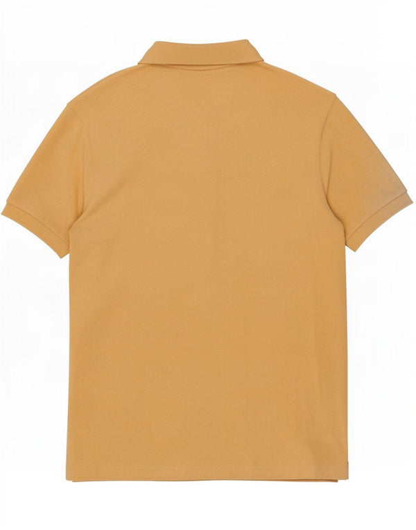 Kappa Mens Polo Shirt Large Yellow Cotton
