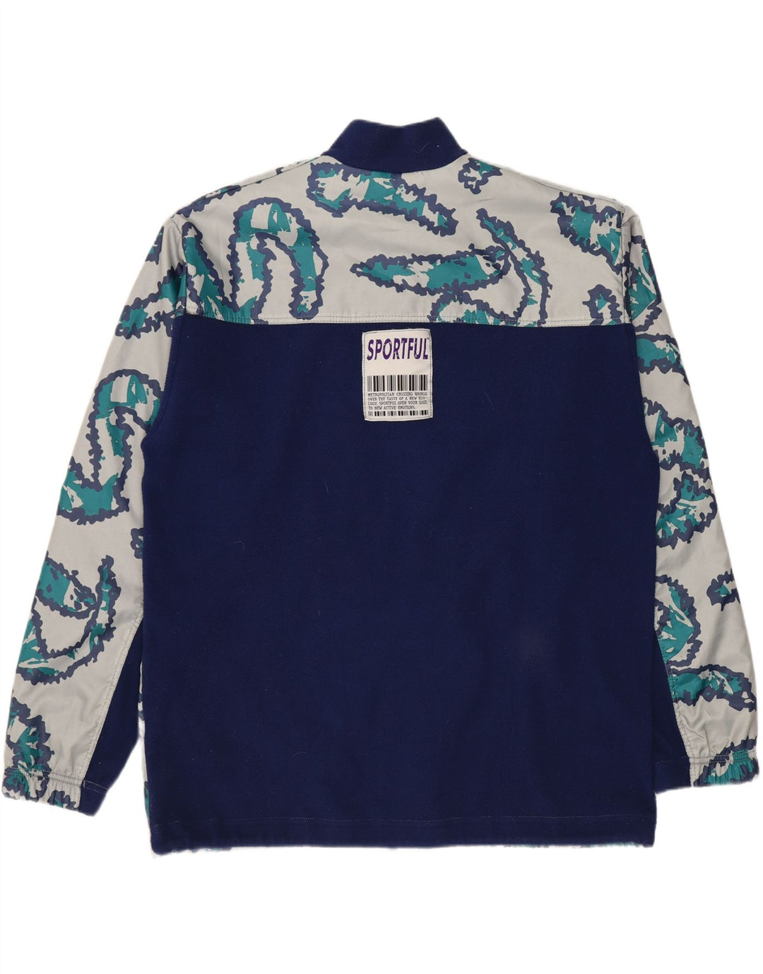 Sportful Veste de Survêtement Graphique Homme IT 48 Gris Moyen