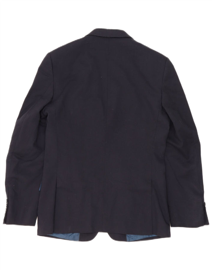 MARKS & SPENCER Veste blazer à 2 boutons pour homme UK 36 Small Bleu marine