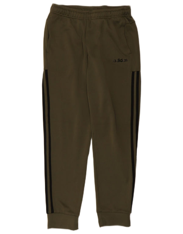 Adidas Pantalon de survêtement pour homme Pantalon de jogging Petit Kaki Polyester