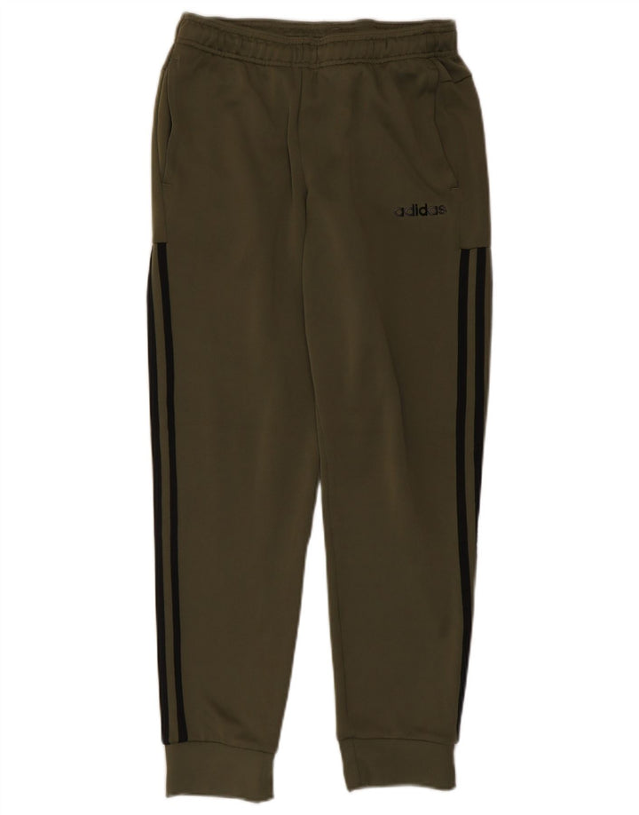 Adidas Pantalon de survêtement pour homme Pantalon de jogging Petit Kaki Polyester