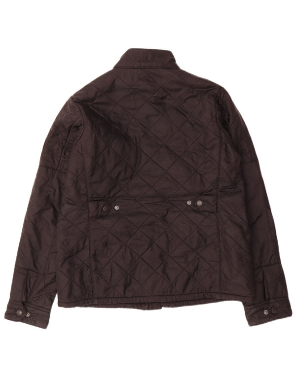 Barbour Veste matelassée pour garçons 12-13 ans XL Noir Polyamide