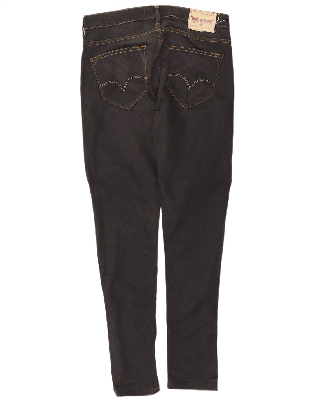 Levi's Jean Droit 504 Homme W32 L34 Gris Coton