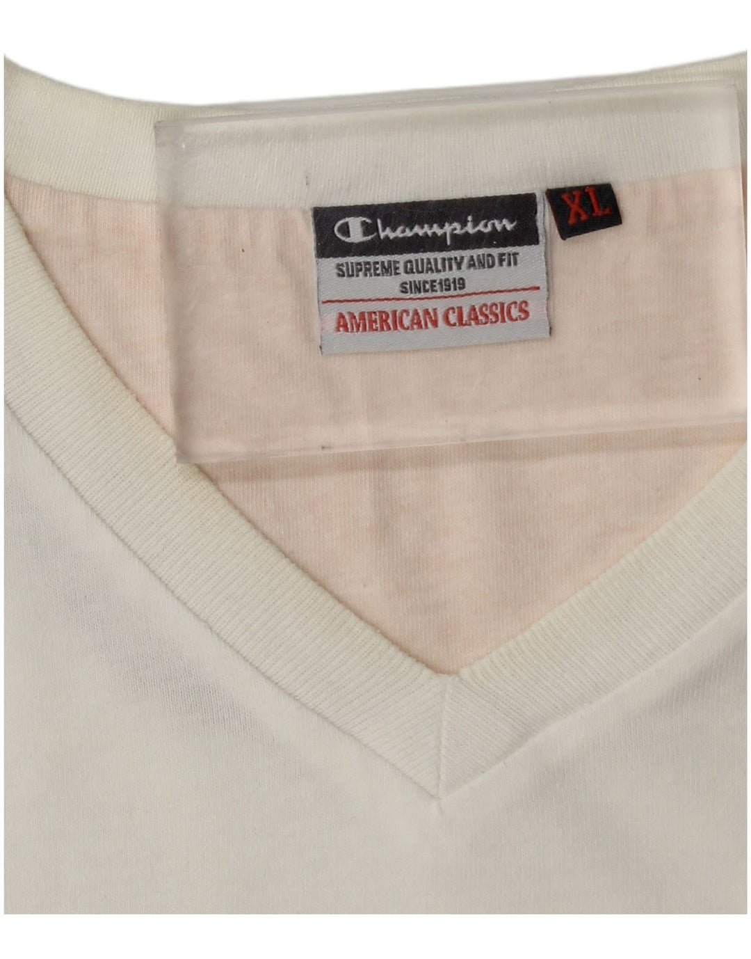 Champion T-Shirt Homme Top XL Blanc