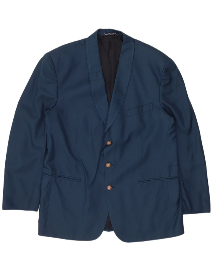 Carlo Pignatelli Ensemble 2 pièces pour homme IT 56 3XL Bleu Soie