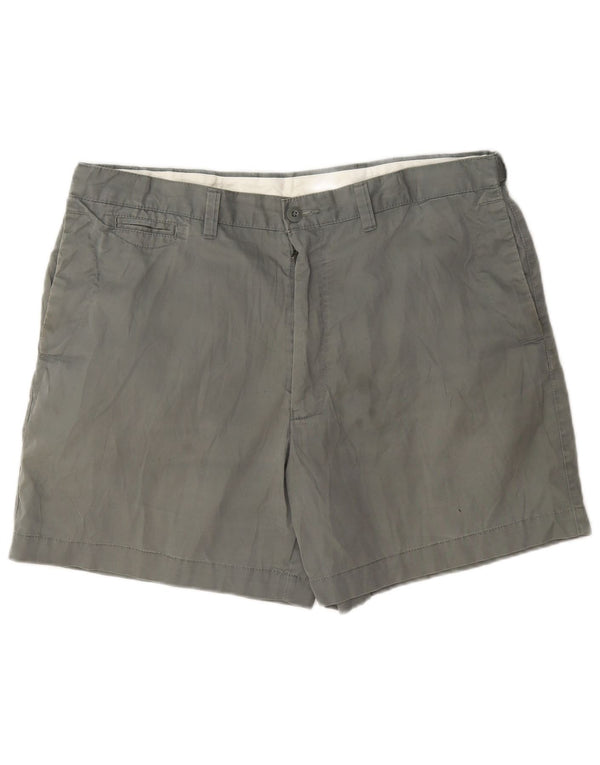 Marks & Spencer Short Chino Bleu Harbor Homme W38 XL Coton Vert