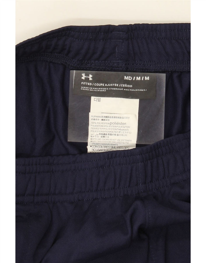Under Armour Pantalon de Survêtement Fitted Homme Bleu Marine Moyen Polyester