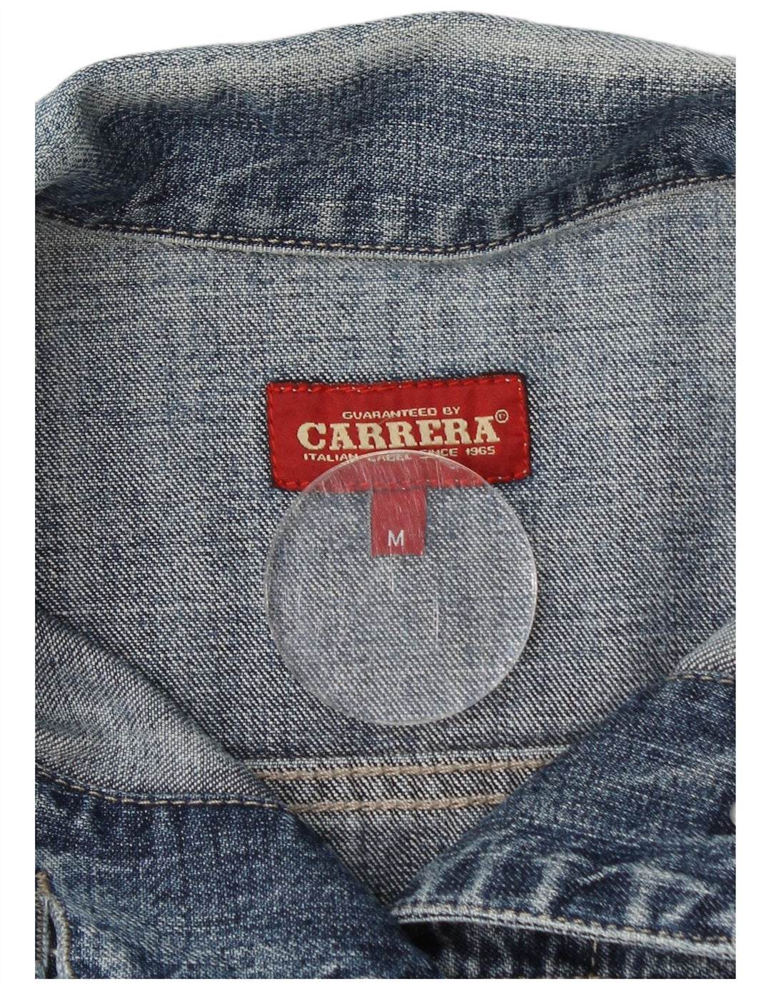 Carrera Veste en jean pour femme UK 12 Bleu moyen Coton