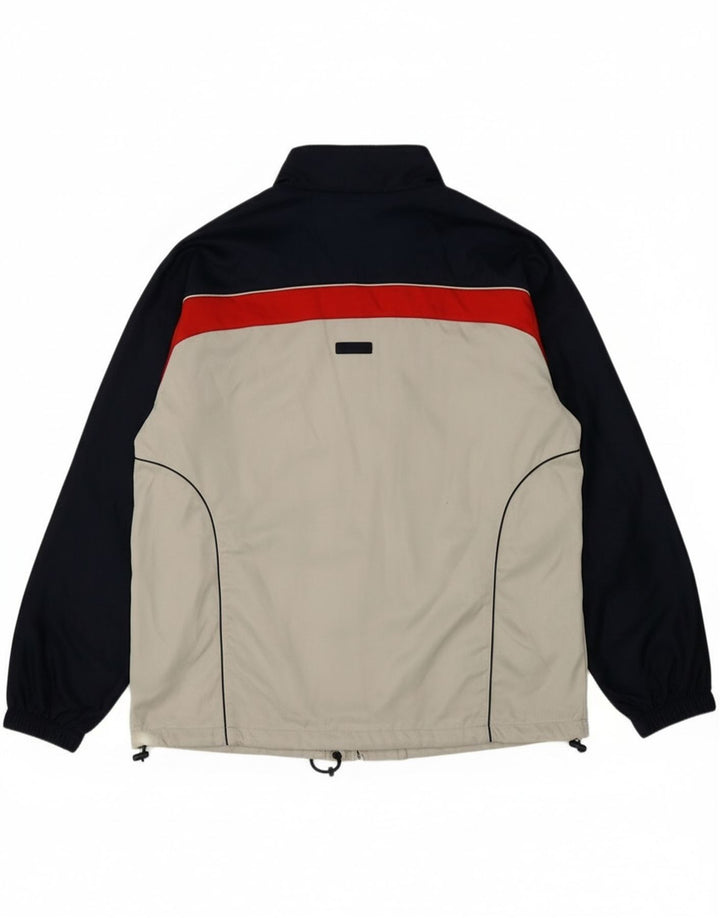 Asics Veste de survêtement pour homme 2XL Gris Colorblock Polyester