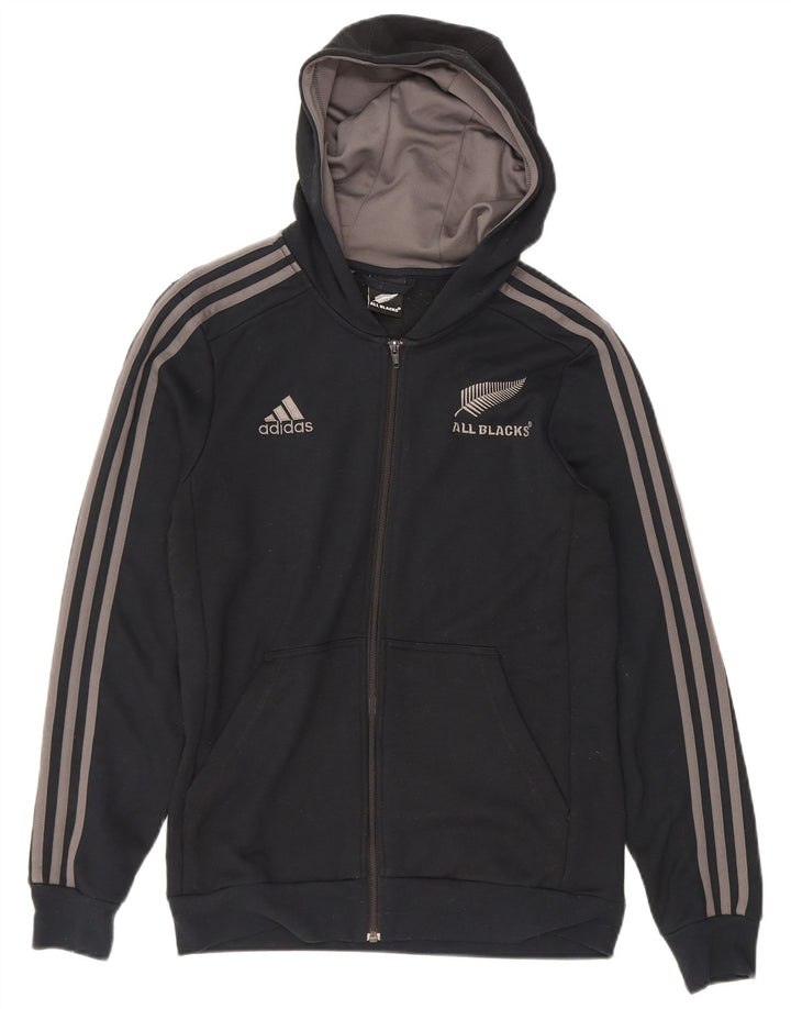 ADIDAS Mens Climalite Zip Hoodie Sweater Medium Black