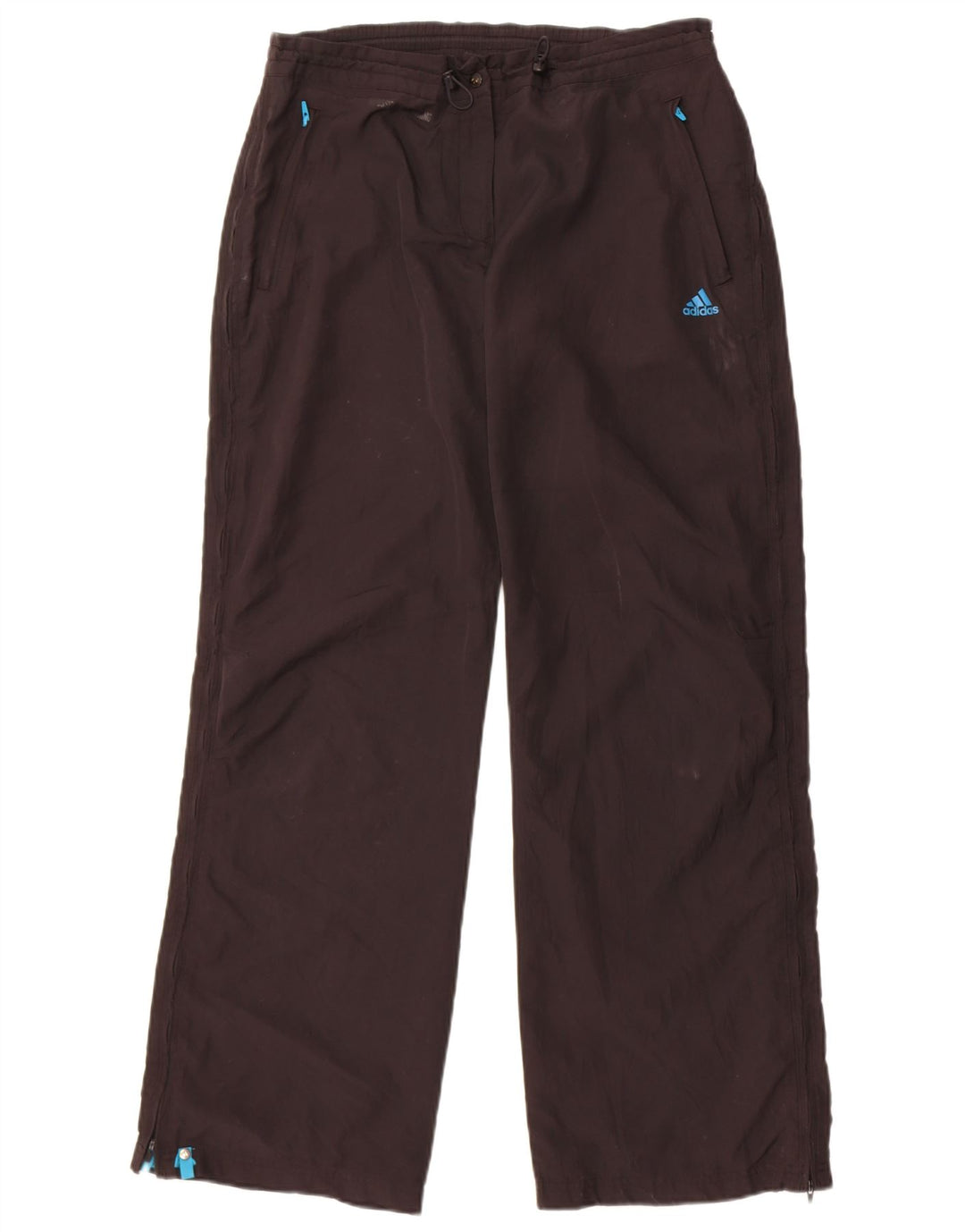 Adidas Pantalon de survêtement Clima Proof pour femme UK 14 Medium Noir Polyester