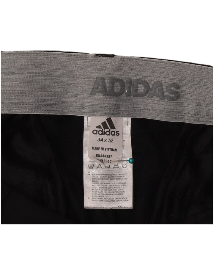 Adidas Pantalon Chino Slim Homme W34 L32 Noir Polyester