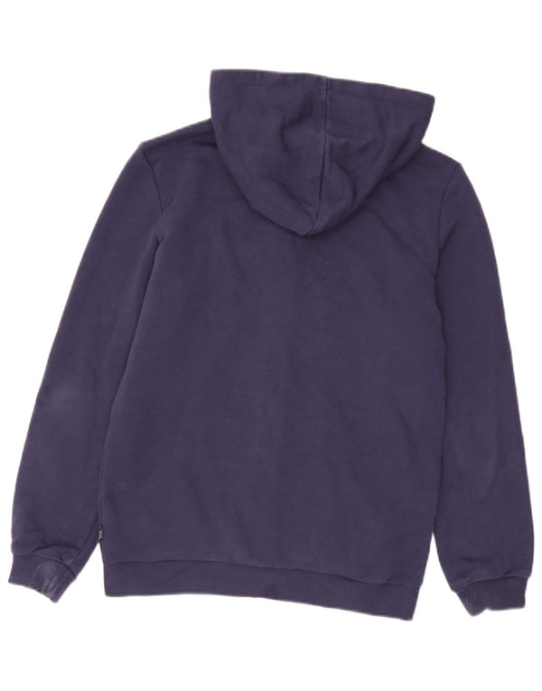Puma Pull à capuche graphique zippé garçon 13-14 ans Bleu marine Coton
