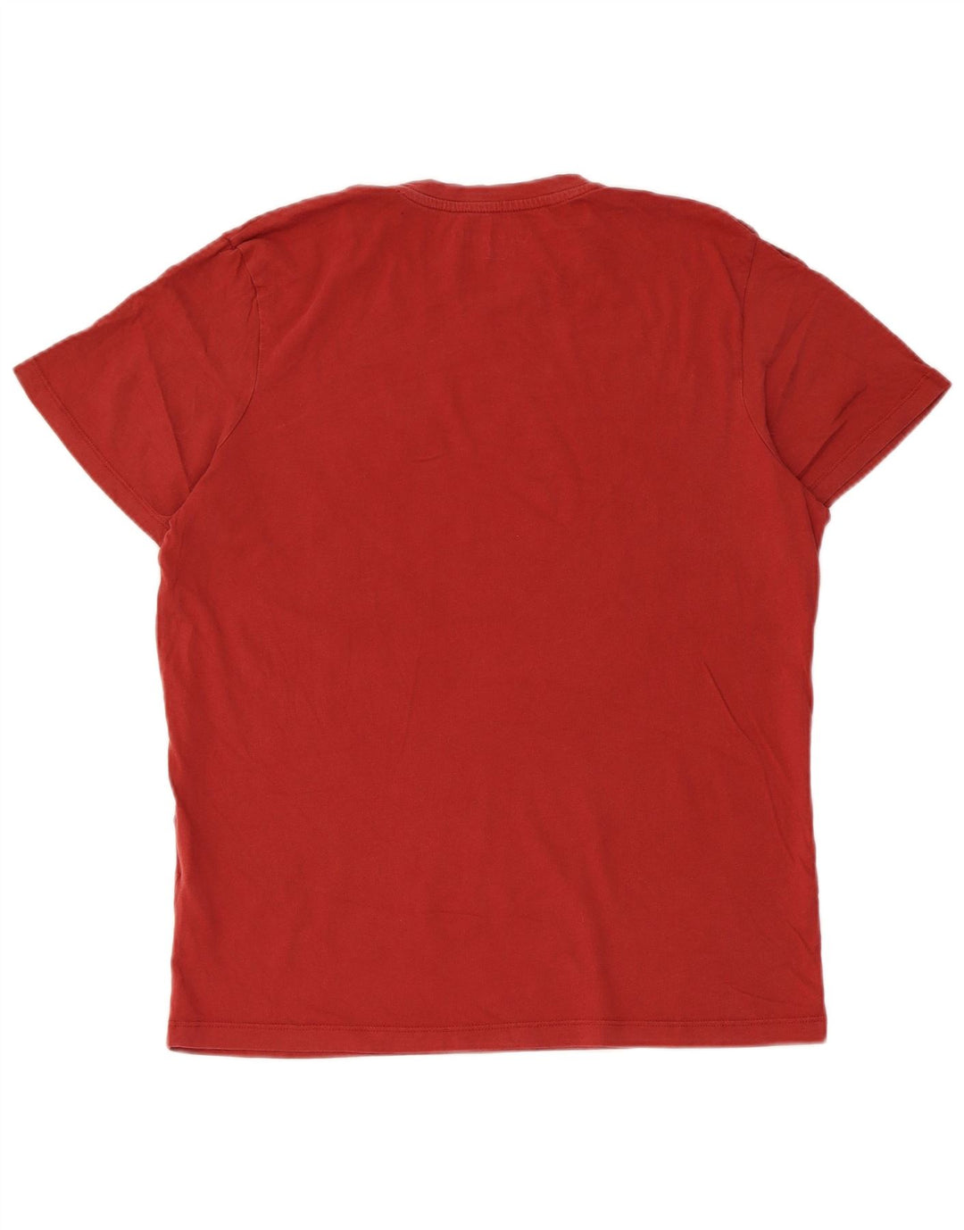 JACK & JONES T-Shirt Regular Fit Graphique Homme Rouge Moyen Coton
