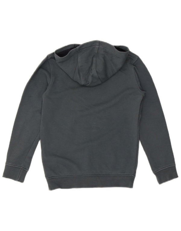 Lyle & Scott Pull à capuche graphique pour garçon 8-9 ans Gris Coton