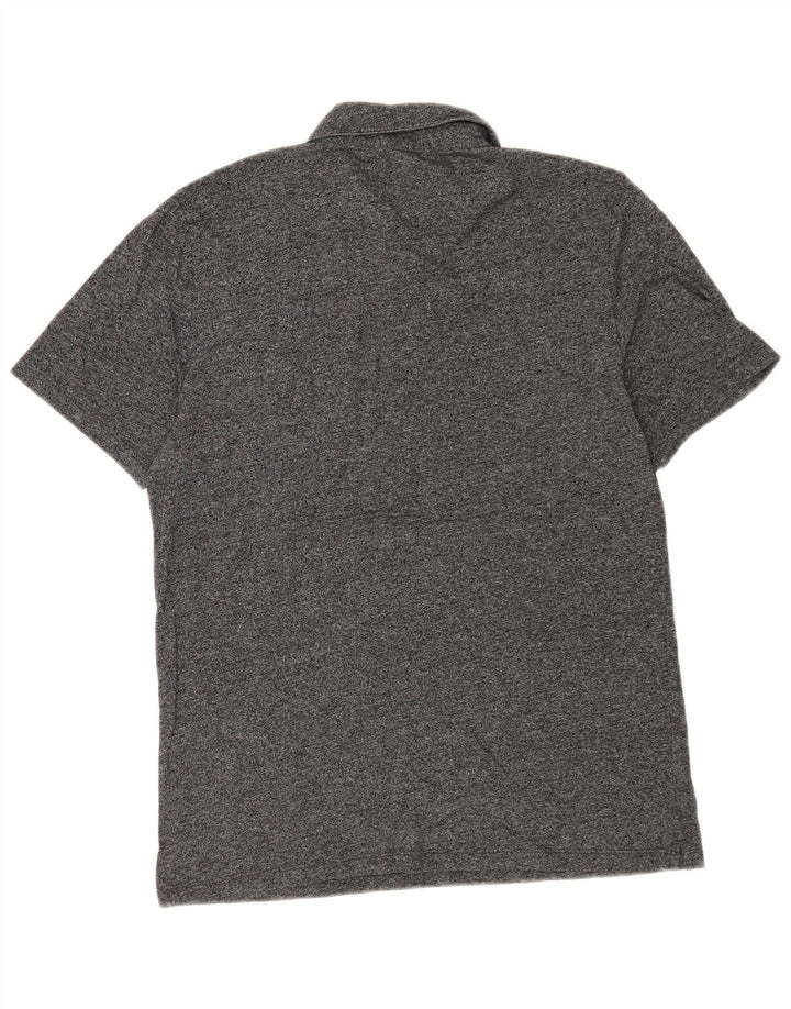 Reiss Polo Homme Gris Moyen Moucheté Coton