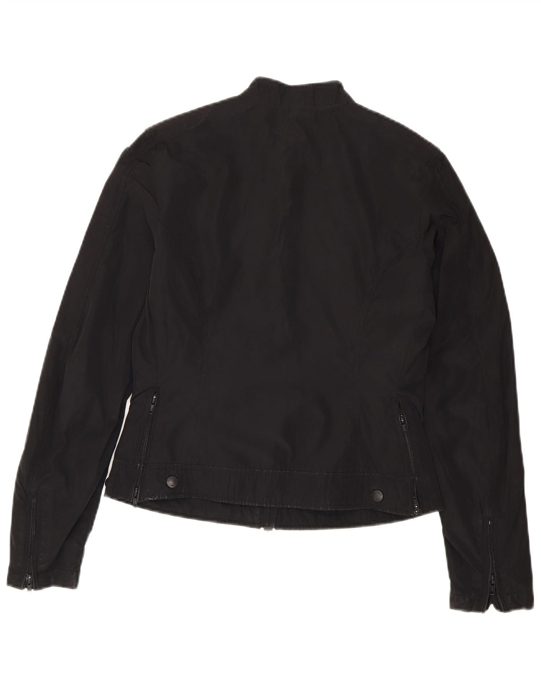 Blauer Veste utilitaire pour femme UK 14 Medium Noir Polyester