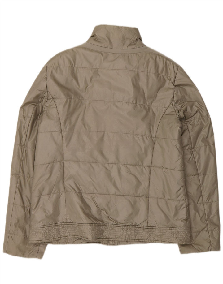 Geox Veste matelassée Respira pour femme UK 14 Large Gris Polyamide