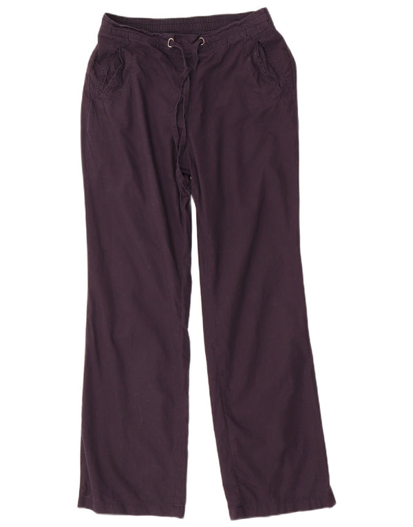 Marks & Spencer Pantalon chino droit pour femme UK 8 Small W28 L27 Bleu marine