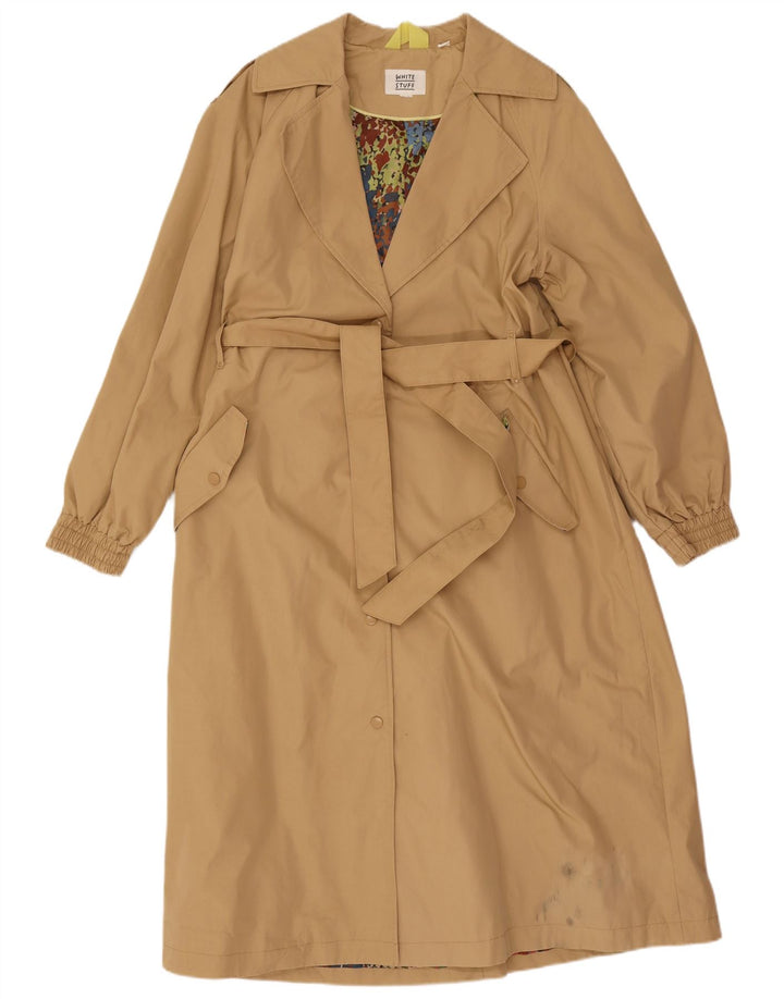 Trench-Coat White Stuff Femme UK 44 Coton Beige Moyen