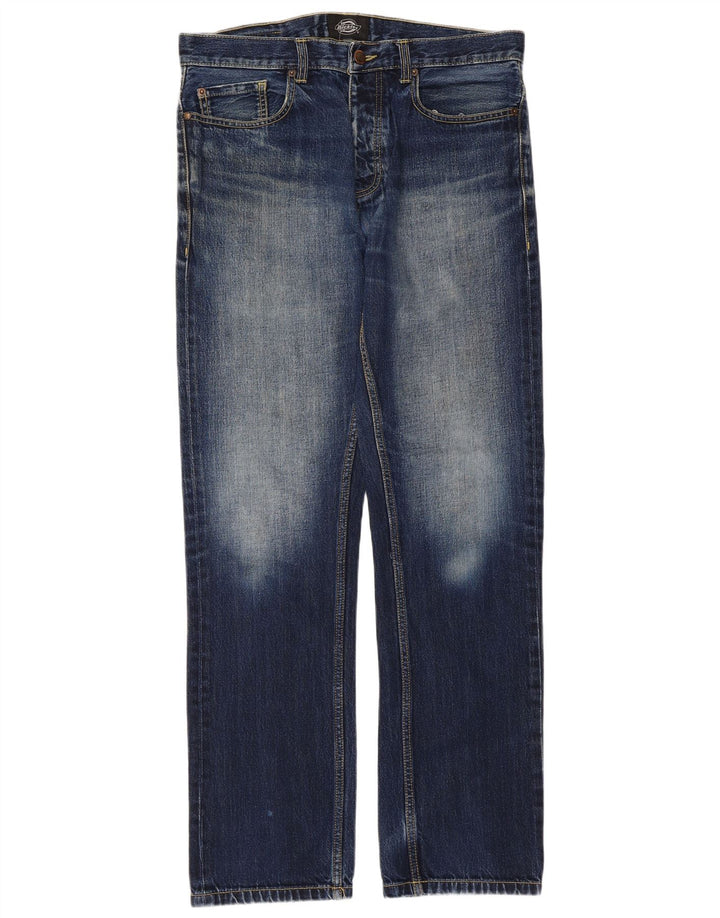 Dickies Jean droit homme W33 L34 bleu coton