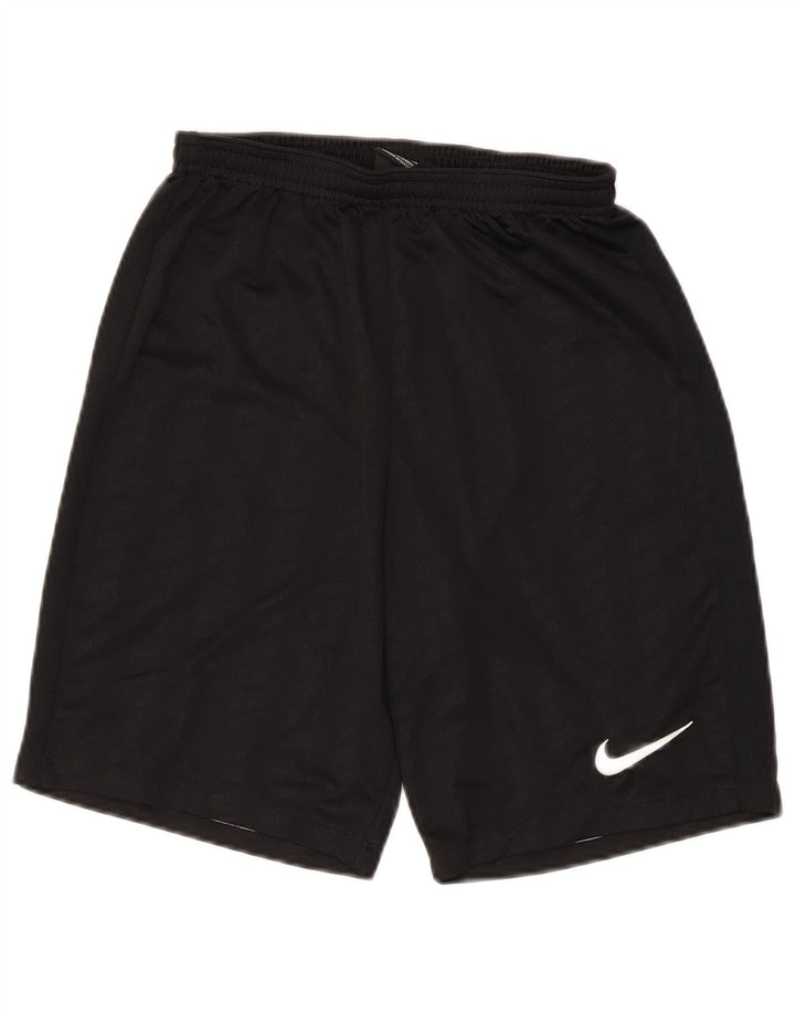 Short de sport Nike Dri Fit pour hommes, petit, noir, polyester
