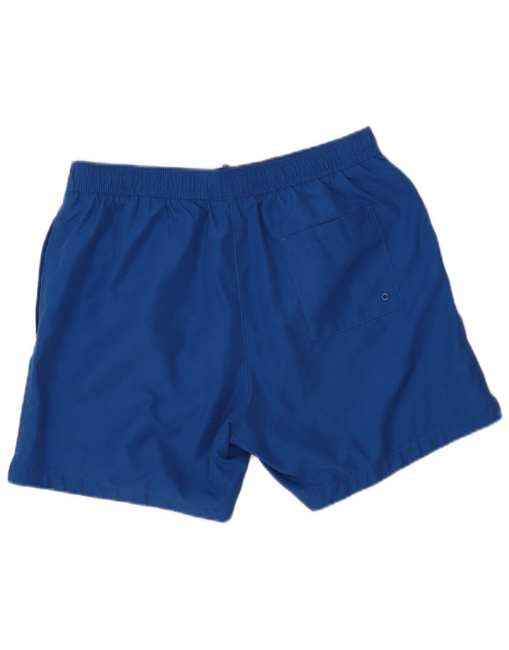 Calvin Klein Short de bain graphique pour hommes en polyester color block grand bleu