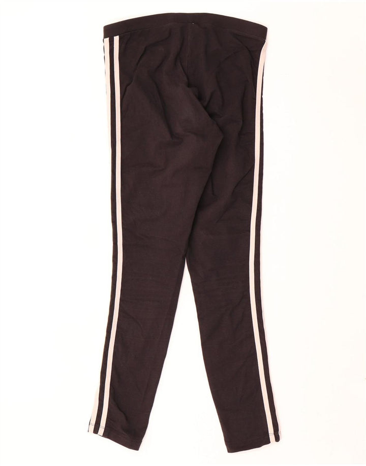 Adidas Leggings Femme UK 8 Petit Coton Noir