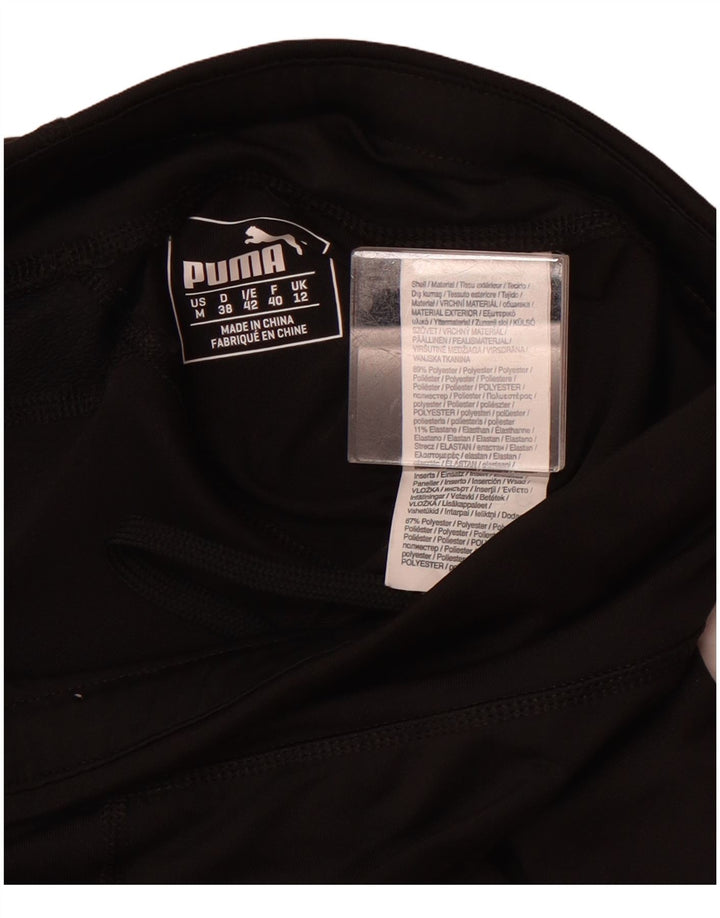 Puma Legging Capri Femme UK 42 Polyester Colorblock Noir Moyen