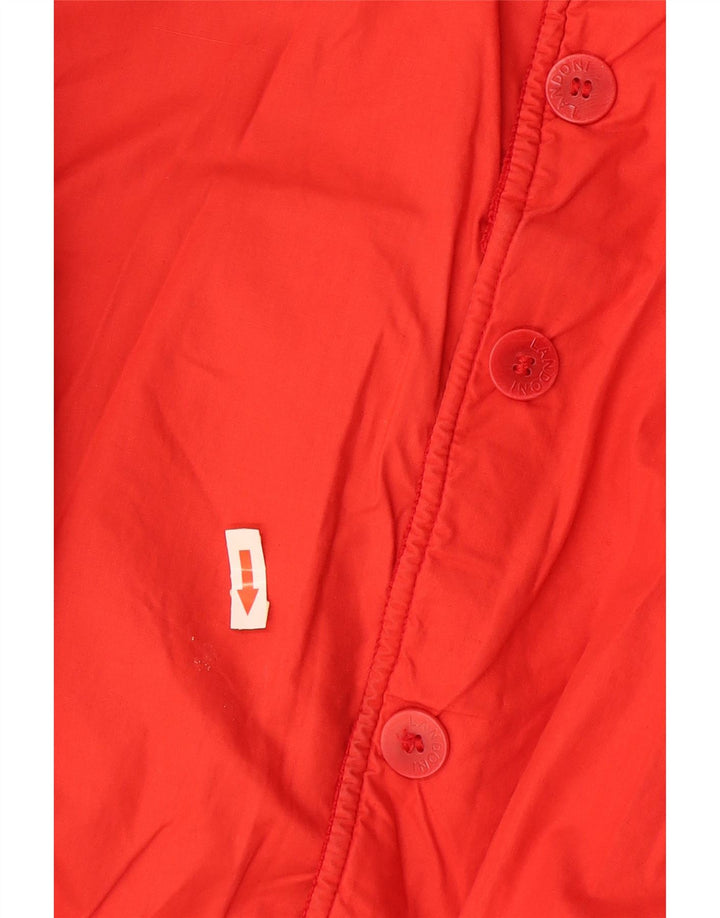 veste réversible homme vintage UK 40 grande laine rouge