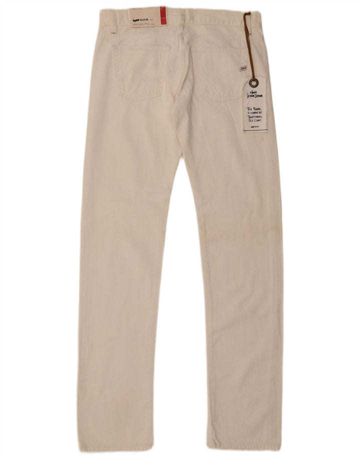 Gap Jean Slim Femme W28 L34 Coton Blanc Cassé