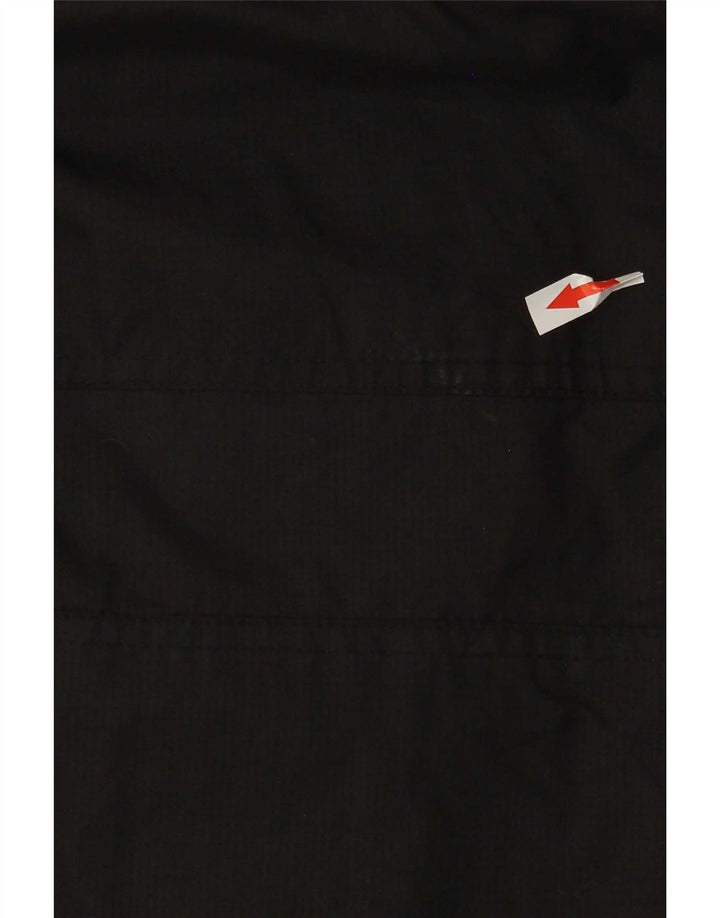 Superdry Veste de Pluie Femme UK 12 Medium Noir Nylon