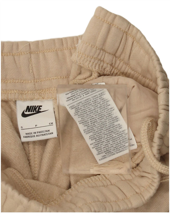Nike Short de sport pour homme Petit coton beige