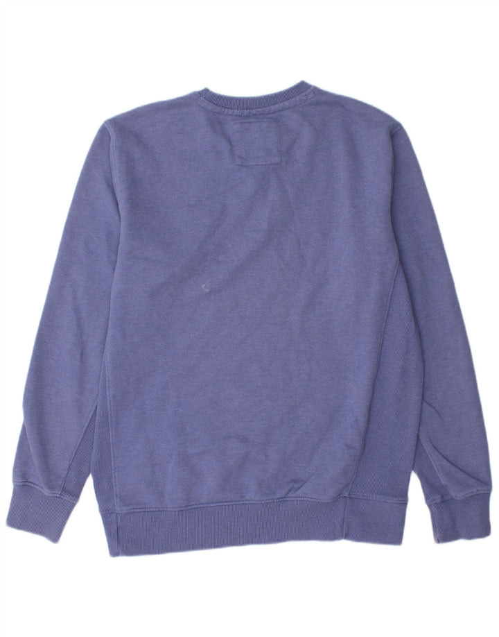 CREW CLOTHING Sweat-Shirt Homme Violet Moyen Coton