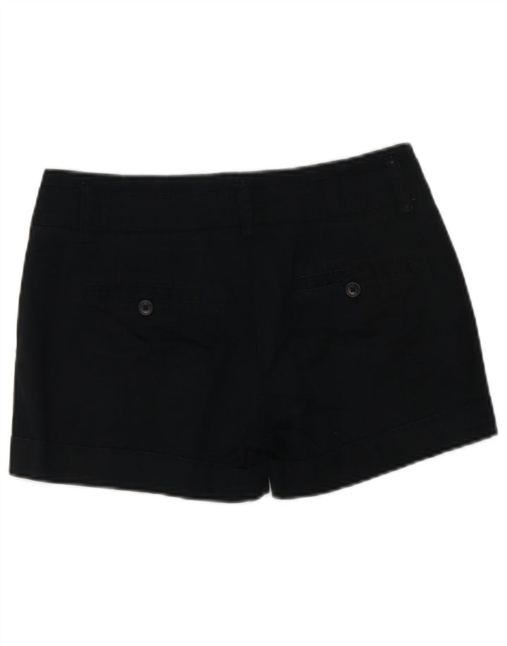Zara Short Chino Femme Petit W26 Coton Noir