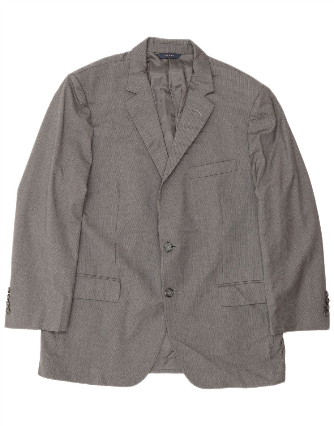 Brooks Brothers Veste Blazer Slim à 2 Boutons pour Homme UK 42 XL Laine Grise