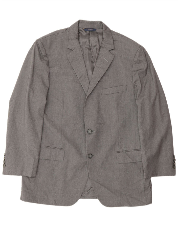 Brooks Brothers Veste Blazer Slim à 2 Boutons pour Homme UK 42 XL Laine Grise