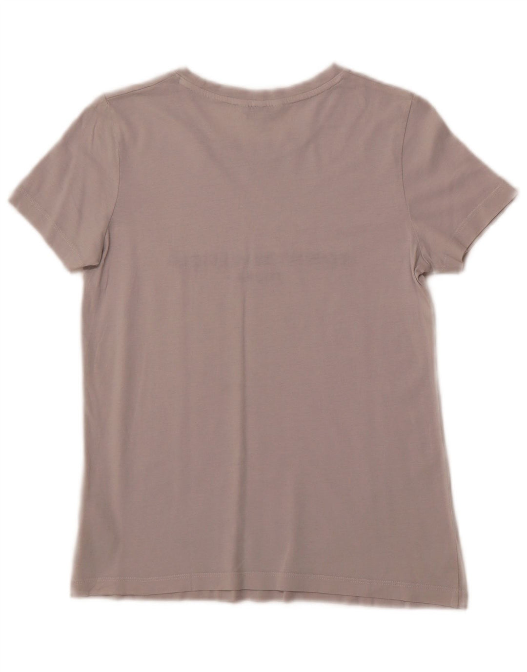 TOMMY HILFIGER T-Shirt Graphique Femme UK 6 XS Gris Coton