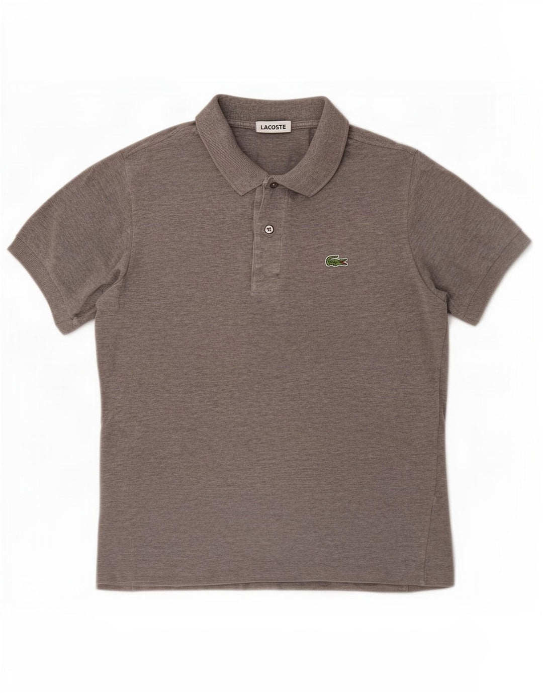 Lacoste Polo Homme Taille 3 Coton Gris Moyen