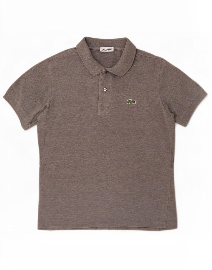 Lacoste Polo Homme Taille 3 Coton Gris Moyen