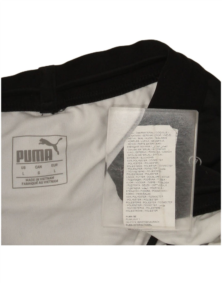 Puma Short de Sport BVB Dortmund Homme Noir Large Polyester