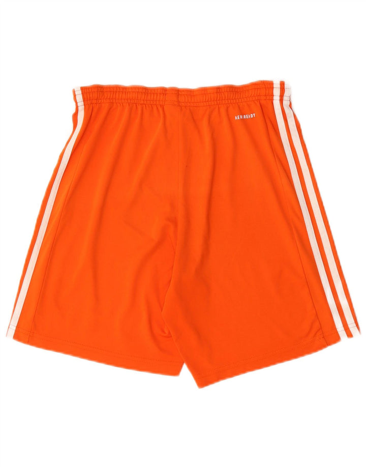 Adidas Short de sport Aeroready pour homme, petit, orange, polyester