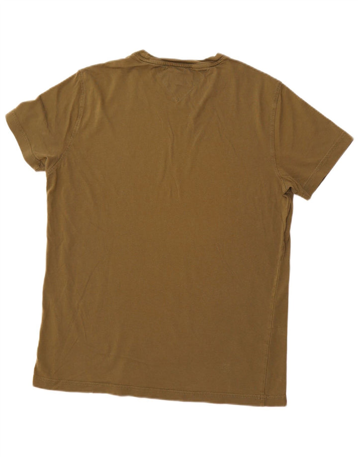 TOMMY HILFIGER T-Shirt Homme Top Large Kaki