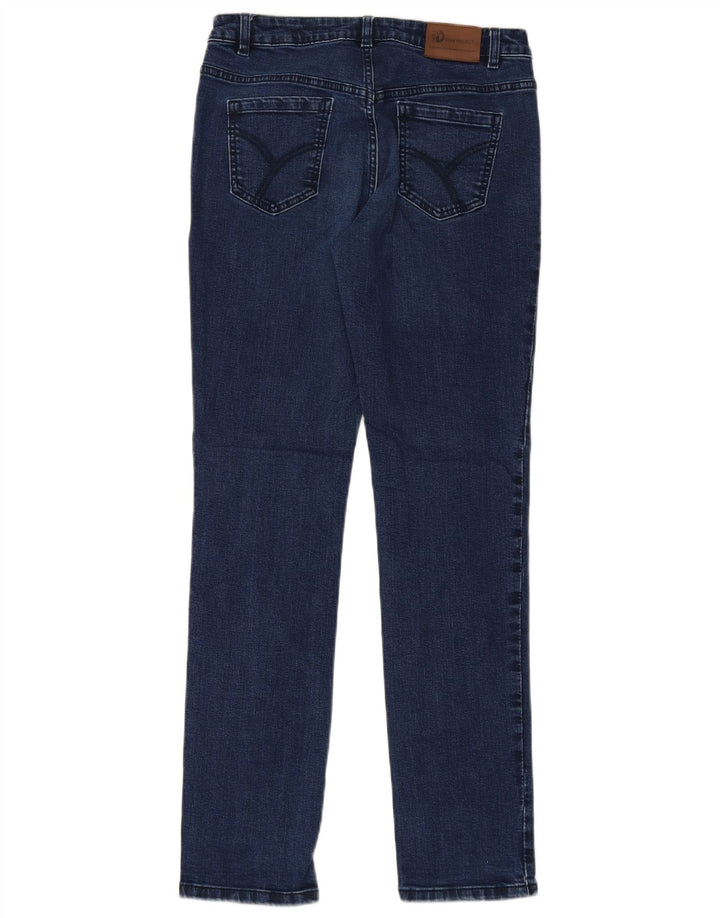 DACK'S Womens Regular Fit Straight Jeans IT 44 Medium W30 L29  Navy Blue