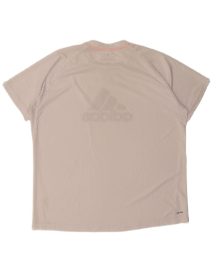 Adidas T-shirt graphique pour homme 2XL Blanc