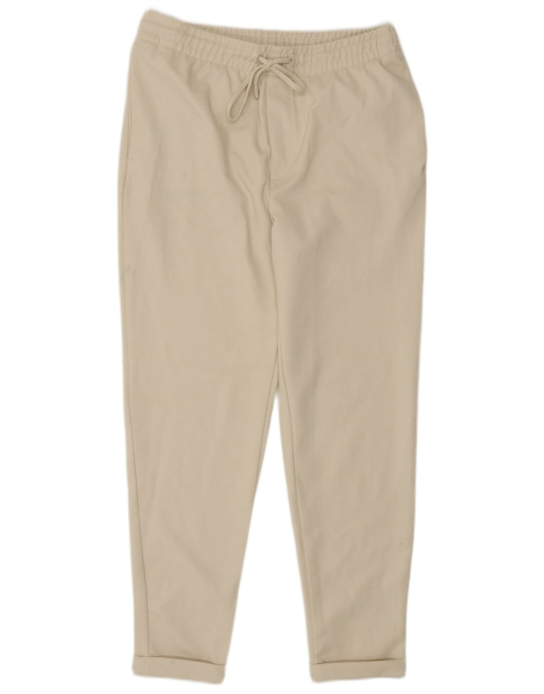 Zara Pantalon Chino Fuselé Homme Moyen W32 L30 Beige Polyester