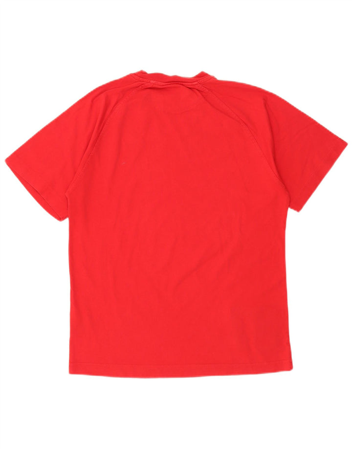 KAPPA T-Shirt Graphique Top XS Rouge Coton Homme